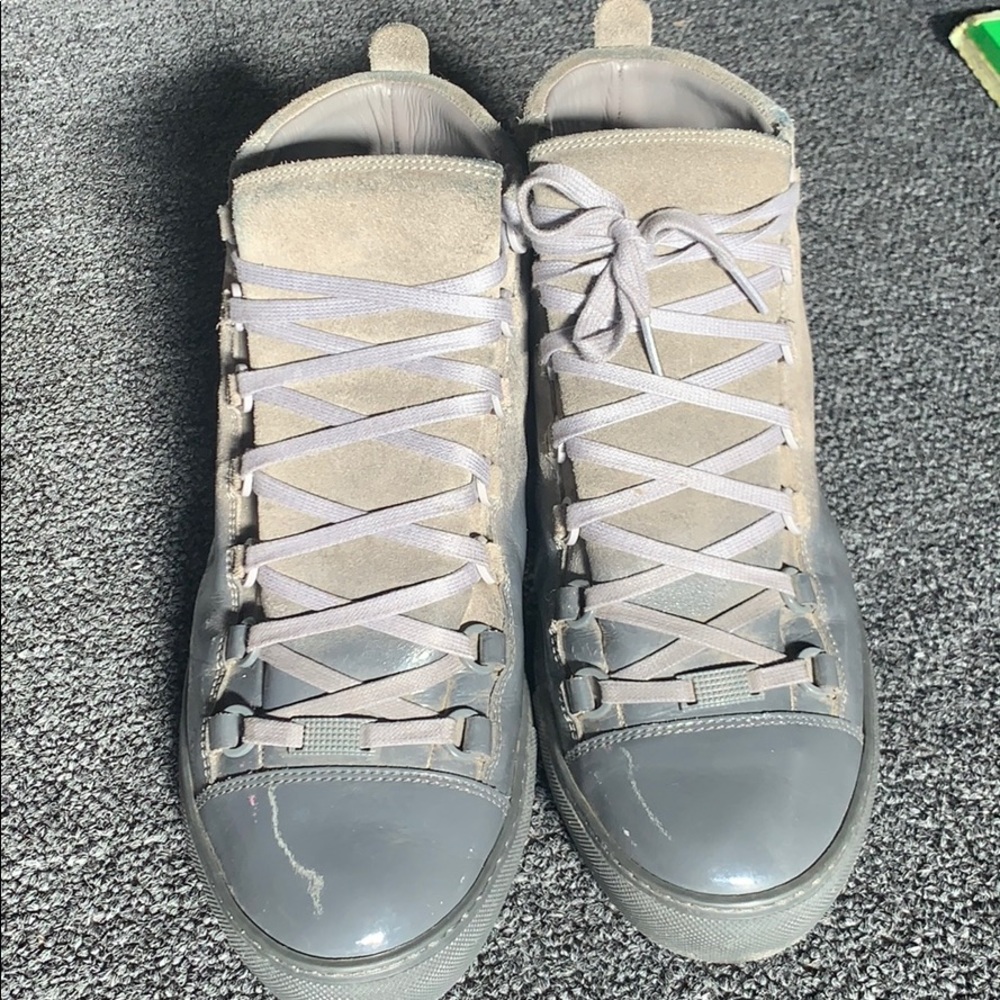 balenciaga arena mens olive